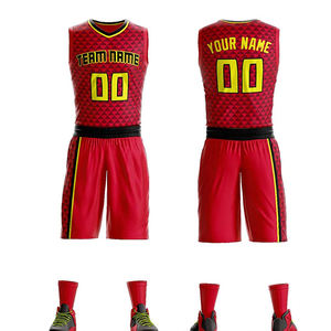 Nouveauté 2024, uniformes de basket-ball pour hommes grande taille de haute qualité, séchage rapide, ensembles personnalisés imprimés, vente chaude - Product Image 4
