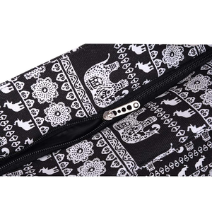 Bolsa de compras de moda de lienzo de impresión de calidad superior con asa de cuerda retorcida producto de alta calidad a precio asequible - Product Image 5