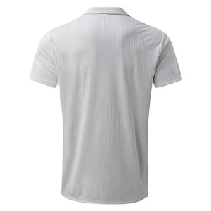Ropa Deportiva para Hombre, Camisetas de Verano 100% Poliéster Antiarrugas, Manga Corta, Estampadas, en Stock, Color Sólido - Product Image 3