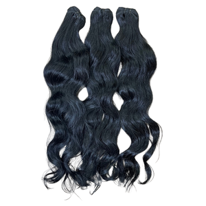 Ouble drawn-Cabello Humano ondulado ietnamese, llanta de 100 C - Product Image 4