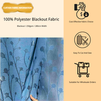 Neu Eingetroffener Vorhangstoff auf Rolle Polyester Verdunkelungsvorhangstoff Lieferant Günstiger Preis für Vorhang-Großhandel