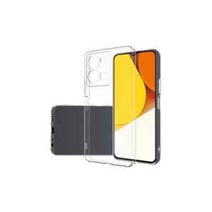 Funda Protectora Netzy para Vivo Y35, Super Silicona Transparente, Delgada, con Acabado Electrochapado, para A55 - Product Image 1