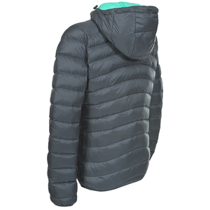 Chaqueta acolchada de color gris sólido de calidad superior OEM para mujer chaqueta de burbujas de tamaño XL con relleno de algodón de tela transpirable con logotipo personalizado - Product Image 6