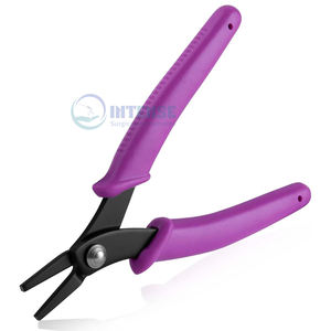 Premium Quality Stainless Steel 5.5 Inch Mini Flat <b>Nose</b> Pliers Jewelry Making Tools for Wire Bending <b>Straightening</b> DIY Craft - Product Image 1