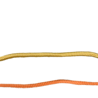 Cordon en corde tressée écologique en polyester/nylon de 5 mm avec embout métallique, couleur personnalisée, 120 cm, pour vêtements, sacs, chaussures, textiles de maison, livraison en 7 jours