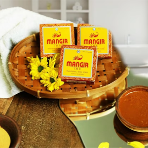 Jmk Mangir Java Công Thức Thảo Dược Cơ Thể Chà Thành Phần Truyền Thống Cho Nhẹ Nhàng Tẩy Da Chết Làm Sáng Da Cho Tất Cả Các Loại Da - Product Image 1