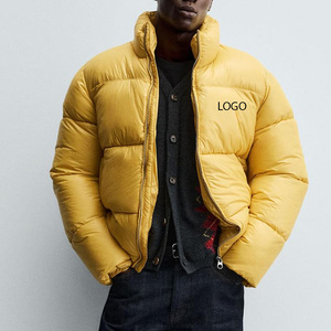 <b>Cheap</b> Rate For Wholesale Buyers Full Sleeves Men <b>Puffer</b> <b>Jacket</b> For Winters Stand Collar With Zip Up Closure And Side Pocket 2026 - Product Image 1