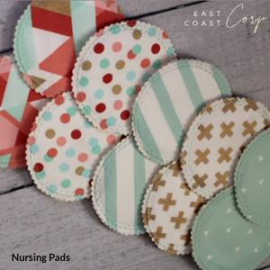 Coussinets d'allaitement en coton ultra doux et respirant avec des matériaux biologiques et en PUL lavable - Product Image 1