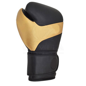 Guantes de Boxeo Deportivos de Cuero Premium Duraderos, Costuras Reforzadas, Transpirables, Cierre de Gancho y Bucle en los Dedos, Ajuste Seguro - Product Image 3