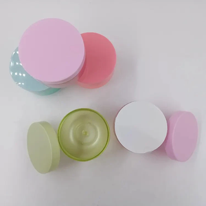 Envase cosmético PET transparente con logotipo personalizado de 10ml y 100ml más vendido, tarro de plástico de forma redonda personalizado con tapas directamente disponibles - Product Image 3