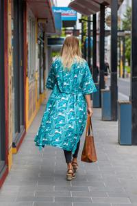 <b>Top</b> Selling Vintage Kimono Casual <b>Dress</b> Breathable Cotton Button Front High Demand Eco-Friendly Indian Exporter Manufacturer - Product Image 5