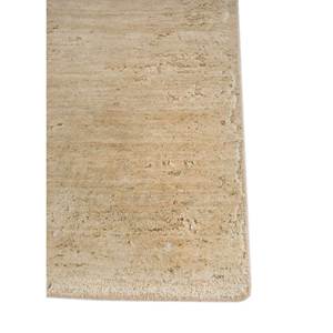 Tapis en laine et soie afghane noué à la main Entropy Gold, couleur unie, 9x12 rectangulaire, pour salon ou couloir - Esh-316 - Product Image 4