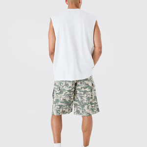 Mejor fabricante logotipo personalizado Casual gimnasio Fitness hombres camiseta sin mangas nuevo diseño ropa activa ajuste Regular sublimación transpirable rápido - Product Image 3