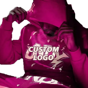 Marque privée Jogger Sets Survêtements en coton de qualité supérieure à vendre 2024 Logo personnalisé Hommes Survêtements - Product Image 5