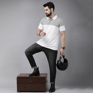 เสื้อโปโล Fit2Fight ปักโลโก้ตามสั่ง เสื้อยืดโปโลผู้ชาย พิมพ์ลายตามสั่ง เสื้อโปโลเรียบสำหรับกอล์ฟ ผ้าฝ้าย 100% สำหรับทุกเพศ - Product Image 3