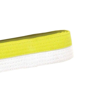 2025 ceintures de Jiu Jitsu personnalisées 225 cm - 315cm différentes couleurs ceinture 100% coton Art Martial Bjj Judo karaté BJJ ceintures noires - Product Image 2