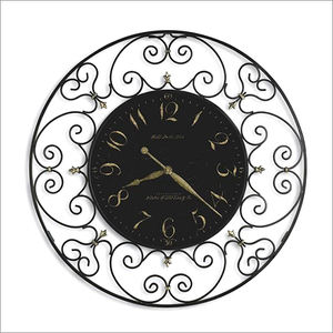 Nouveau Style indien horloges murales pour bureau et maison hall décoration murale rustique métal fer mur arts nordique synchronisation horloges originales - Product Image 2
