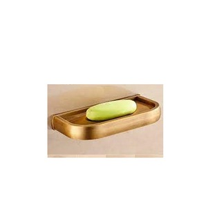 อุปกรณ์ห้องน้ำทองเหลืองที่วางสบู่เป็นมิตรกับสิ่งแวดล้อมทองเหลืองจานทองสบู่จาน Self-Draining จานสบู่ - Product Image 6