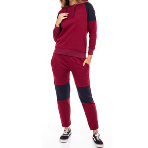 ชุดวอร์มแทรคสูทผ้าฝ้าย 100% ระบายอากาศได้ดี แขนยาว เหมาะสำหรับออกกำลังกาย แบบ unisex สำหรับฤดูหนาว ชุดสองชิ้น - Product Image 2