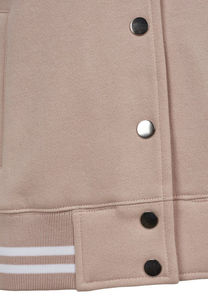 Veste universitaire en toile imprimée d'hiver durable pour femmes, coupe-vent, service OEM - Product Image 2