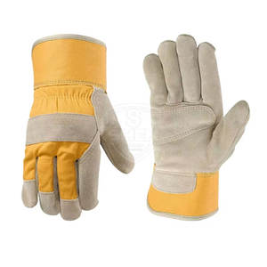 Guantes Canadienses de Último Diseño, Gran Venta, Precio Económico, Guantes Industriales Recubiertos de Cuero, Hechos en Pakistán - Product Image 1