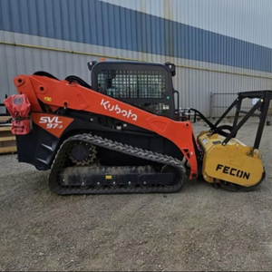 รถตักล้อยางตีนตะขาบประสิทธิภาพสูง Kubota SVL97-2 พร้อมชุดอุปกรณ์สำหรับงานป่าไม้  พร้อมเครื่องบดไม้  จัดส่งรวดเร็ว - Product Image 4