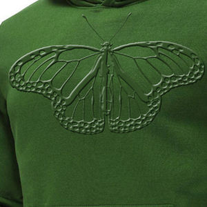 OEM ชุดวอร์มสองชิ้นมีซิปและกระเป๋าใส่ได้ทั้งชายและหญิงสำหรับใส่ไปยิมผ้าคอตตอนมีลายนูนโลโก้สำหรับใส่หน้าหนาวสำหรับผู้ชายไซส์ใหญ่พิเศษขายส่ง - Product Image 2