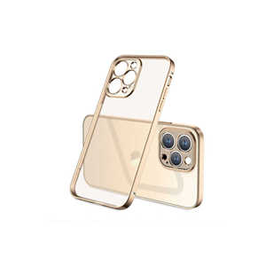 Étui en silicone mat de luxe de protection premium en or pour iPhone 13 Pro Max, coques arrière en silicone souple - Product Image 1