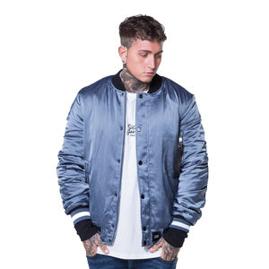 Blouson bombardier double face rembourré en coton pour homme, style rue, col montant, vêtements d'extérieur d'automne/d'hiver - Product Image 5