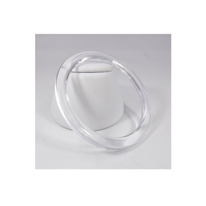 Brazalete de acrílico y pulseras de color blanco de acrílico transparente colorido para mujer para un diseño único - Product Image 1