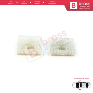 Clips de Reparación de Elevalunas Delanteros A+B BWR181+BWR182 para A4 B6 B7 Exeo 3R Touareg MK1 7L Cayenne MK1 8E0837461 - Product Image 6