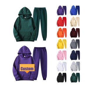 Moda 100% algodón gimnasio Fitness conjuntos chándal para hombres tendencia venta completa logotipo personalizado chándal para hombres - Product Image 1