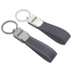 Porte-clés en cuir personnalisable avec impression de logo Design léger et durable Parfait pour les événements de marque et un usage quotidien - Product Image 5