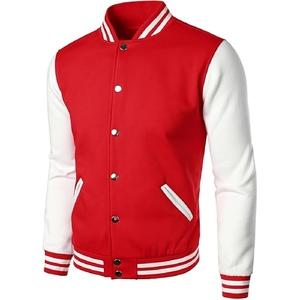 High Quality Custom Logo varsity <b>Jacket</b> with Embroidery College, Baseball, <b>jacket</b> for <b>men</b> - Product Image 3