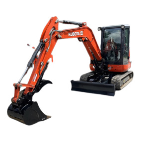 Multifonction 2018 Kubota KX040-4 Home Garden 360 Hydraulic Crawler Small Trend Micro Mini Excavator Digger - Product Image 1