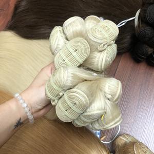 Precio al por mayor Vietnamita Virgen Remy Color de cabello Trama doble Cabello humano brasileño Paquetes de doble dibujado Extensiones de cabello humano - Product Image 6