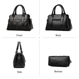 Sacs à main pour femmes Sac en cuir PU pour femmes Longue bandoulière Grande capacité Sacs à main Fermeture à glissière Conception personnalisée du fabricant - Product Image 6