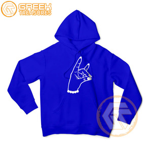Sudadera con capucha de mujer Zeta Phi Beta con logotipo personalizado, ropa informal de hermandad con estampado de gran tamaño para sudaderas con capucha de fraternidad de invierno, novedad - Product Image 2