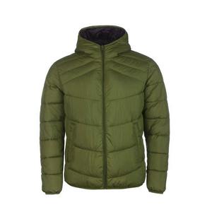 Veste matelassée à logo personnalisé pour hommes, veste d'hiver en duvet à manches longues, dernier style sur mesure pour hommes - Product Image 2