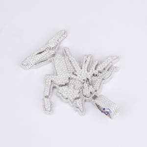 Exclusive Custom Pendant Lab Grown Iced Out VVS Diamond 14KT Solid <b>White</b> <b>Gold</b> Hip Hop Bling <b>Necklace</b> <b>for</b> <b>Men</b> - Product Image 4