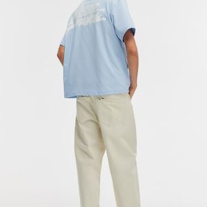 Camiseta de poliéster/algodón extragrande para hombre, personalizada con estampado, de secado rápido y transpirable, antipilling, para uso casual. - Product Image 3