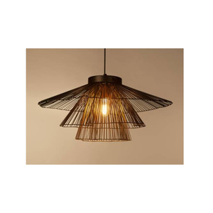 Lámpara colgante de Color negro y dorado de hierro de Metal de primera calidad, luz de techo, diseño elegante, lámpara colgante decorativa para la venta superior - Product Image 2