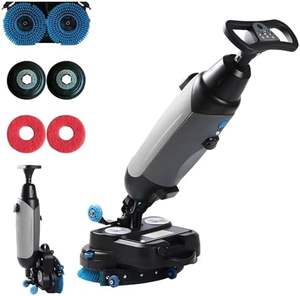 Machine de soin de surface orbitale de 13 pouces, système de lavage et de polissage de sol robuste avec kit multi-brosses - Product Image 1