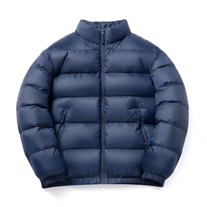 Veste bulle avec logo personnalisé OEM Veste bouffante pour hommes Veste d'hiver épaisse et chaude surdimensionnée pour hommes Veste d'hiver pour hommes - Product Image 2
