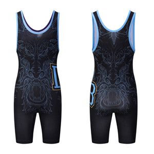 ชุดซิงเกิลเล็ตสำหรับนักมวยปล้ำชายแบบไม่มีสายรัด ปรับแต่งได้ คุณภาพสูง พร้อมกระดุมแป๊ก จำหน่ายราคาส่งสำหรับชุดศิลปะการต่อสู้ - Product Image 5