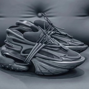 Zapatillas de Running de Moda para Mujer, Zapatillas Deportivas de Lujo Personalizadas con Plataforma, Zapatos Casuales Deportivos para Hombre que Aumentan la Altura, Talla Grande 46 - Product Image 1