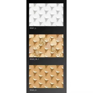 Azulejos de pared de cerámica 3D de la mejor calidad, 30x45cm, precio barato, decoración de sala de dibujo, 300x450mm, disponible en 12x18, importador mayorista - Product Image 2