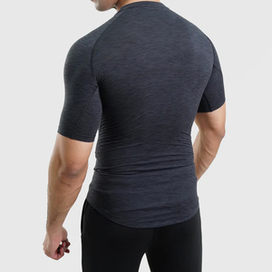 Custom Printed <b>Men's</b> Gym T-<b>Shirt</b> Quick Dry Sports Blank <b>Compression</b> <b>Shirt</b> Muscle Bodybuilding Training Top <b>Compression</b> <b>Shirt</b> <b>Men</b> - Product Image 2