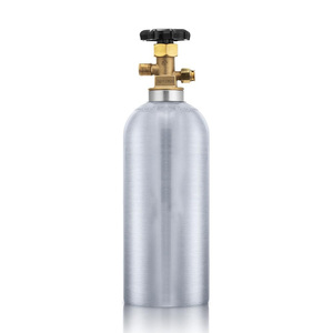 Bouteille de CO2 5 lb 5 kg en aluminium pour système de bière pression, distributeur de boissons, valve CGA320 - Product Image 5