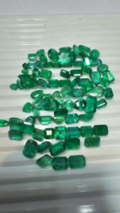 Pierres précieuses en vrac d'émeraude zambienne naturelle de haute qualité de 1 à 3 carats - Product Image 6